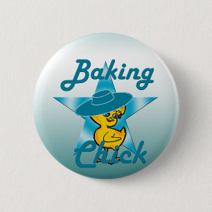 Bóton Redondo 5.08cm Pintinho Baking nº 7