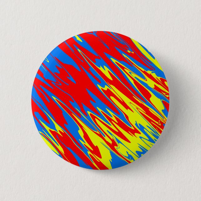 Bóton Redondo 5.08cm Pintor Vermelho Amarelo Azul (Frente)