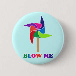 Bóton Redondo 5.08cm PinWheel