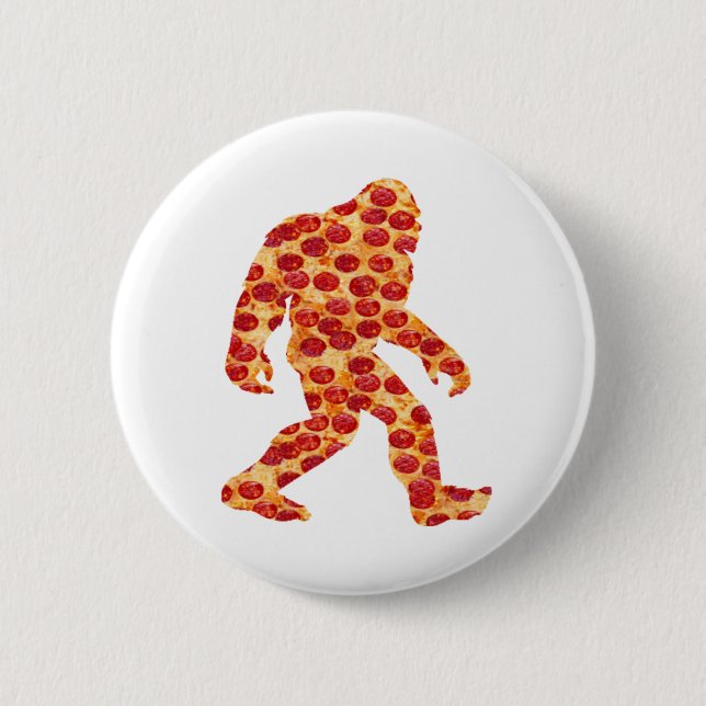 Bóton Redondo 5.08cm Pizza Bigfoot (Frente)