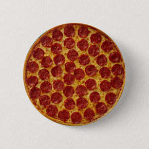 BÓTON REDONDO 5.08CM PIZZA DE PEPPERONI