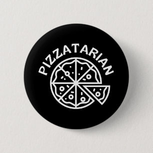 Bóton Redondo 5.08cm Pizza Pizzatarian