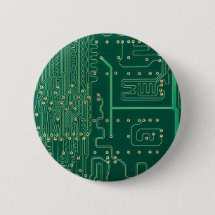 Bóton Redondo 5.08cm Placa de memória do computador