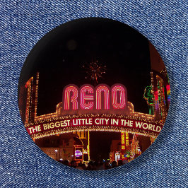 Bóton Redondo 5.08cm Placa de Reno