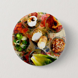 Bóton Redondo 5.08cm Placa de Seder