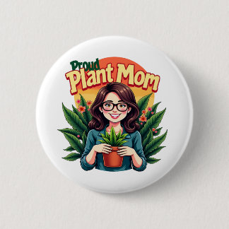 Bóton Redondo 5.08cm Planta mãe