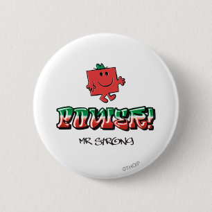 Bóton Redondo 5.08cm Poder!