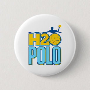 Bóton Redondo 5.08cm Polo de água H2O