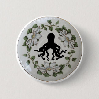 Bóton Redondo 5.08cm Polvo em um botão do crachá do Pin do Teacup