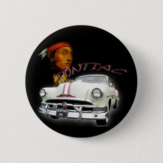 Bóton Redondo 5.08cm Pontiac Chieftain 1953