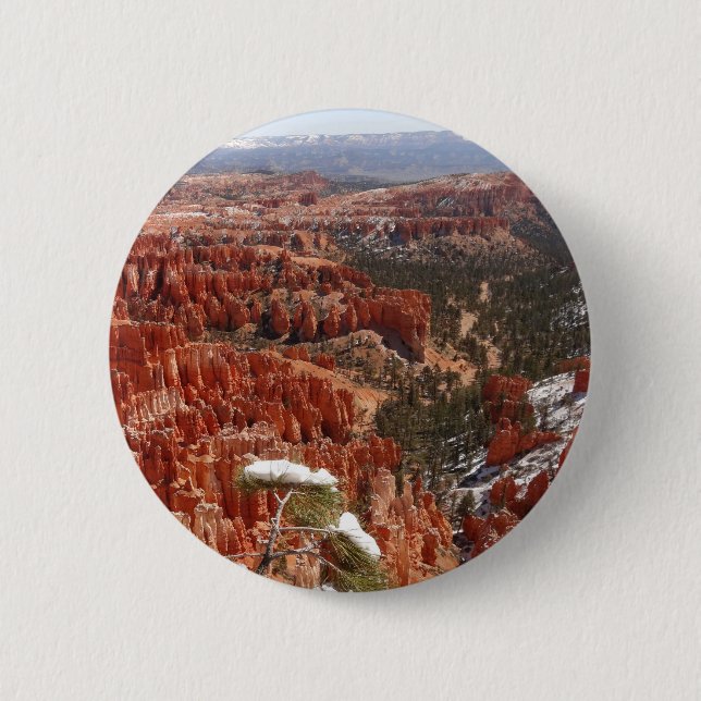 Bóton Redondo 5.08cm Ponto de Inspiração no Bryce Canyon I (Frente)