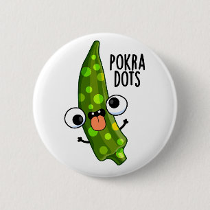 Bóton Redondo 5.08cm Pontos de Pokra Piada de Quiabo