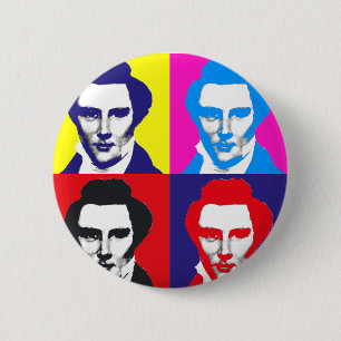 Bóton Redondo 5.08cm Pop art de Joseph Smith