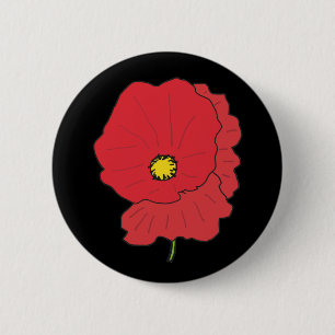 Bóton Redondo 5.08cm Poppy