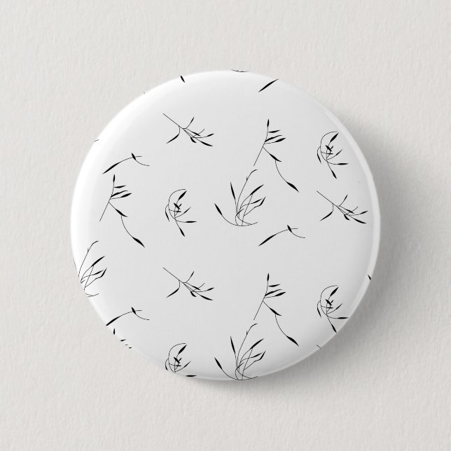 Bóton Redondo 5.08cm PopSocket Botânico Chic Minimalista (Frente)
