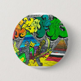 Bóton Redondo 5.08cm Porcentagem de múmias de Cortar