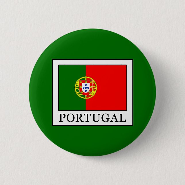 Bóton Redondo 5.08cm Portugal (Frente)