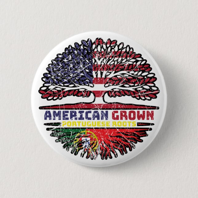 Bóton Redondo 5.08cm Portugal Portugal EUA EUA EUA EUA Estados Unidos (Frente)