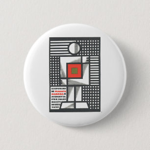 Bóton Redondo 5.08cm Posters da propaganda de União Soviética da guer