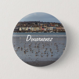 Bóton Redondo 5.08cm praia em Ris em Douarnenez