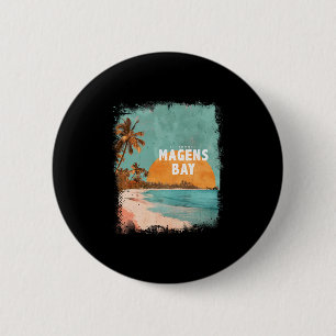 Bóton Redondo 5.08cm Praia Magens Y St Thomas Ilhas Virgens Férias Tril