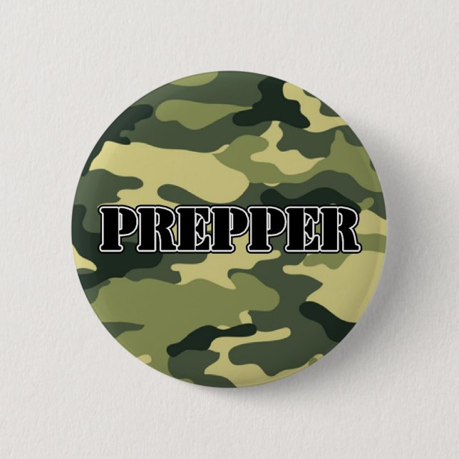 Bóton Redondo 5.08cm Prepper Camo (Frente)