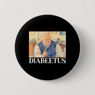 Bóton Redondo 5.08cm Presente de Consciencialização sobre Diabetes com