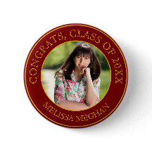 Presente de Foto do Formando de Tipografia Dourada