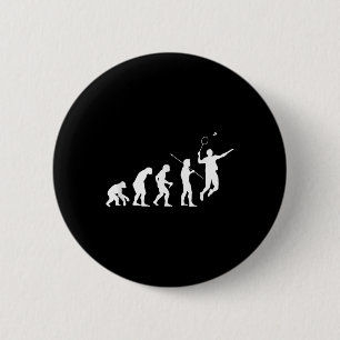 Bóton Redondo 5.08cm Presente de jogador de badminton Evolução para Tou