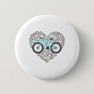 Bóton Redondo 5.08cm Presente Engraçado De Ciclismo De Montanha Para Ho