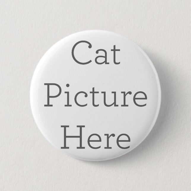 Bóton redondo, Padrão, 5,7 cm (Frente)