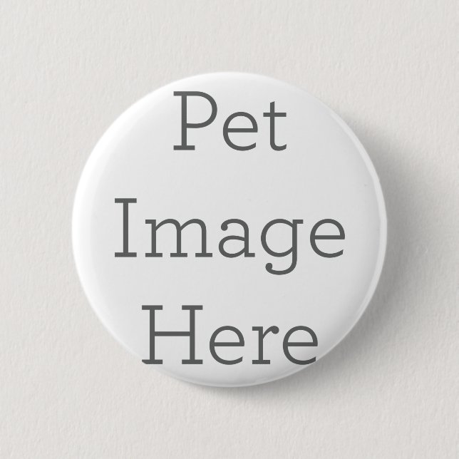 Bóton redondo, Padrão, 5,7 cm (Frente)