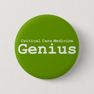 Bóton Redondo 5.08cm Presentes Críticos de Medicina Genius