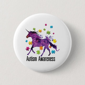 Bóton Redondo 5.08cm Presentes da consciência do autismo da parte do