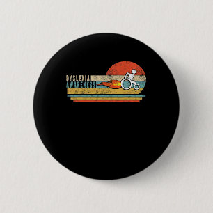 Bóton Redondo 5.08cm Presentes de deficiência de conscientização cadeir