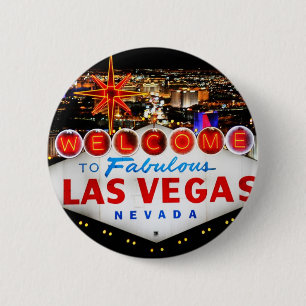 Bóton Redondo 5.08cm Presentes de Las Vegas
