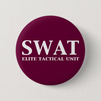 Bóton Redondo 5.08cm Presentes de Unidade Tática de Elite SWAT