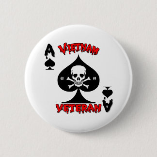 Bóton Redondo 5.08cm Presentes do veterano de Vietnam 68-69