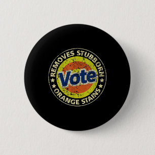 Bóton Redondo 5.08cm Presentes Engraçados Detergentes De Voto