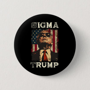 Bóton Redondo 5.08cm Presidente Donald Trump - Sigma Trump