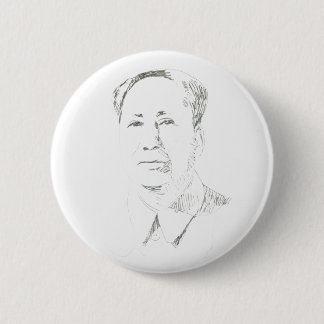 Bóton Redondo 5.08cm Presidente Mao China