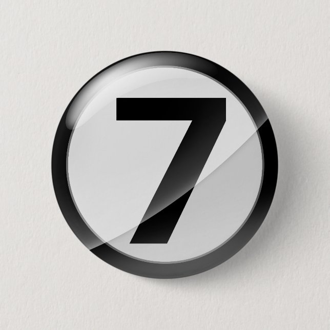 Bóton Redondo 5.08cm preto 7 (Frente)