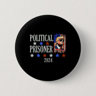 Bóton Redondo 5.08cm Prisioneiro Trump 2024