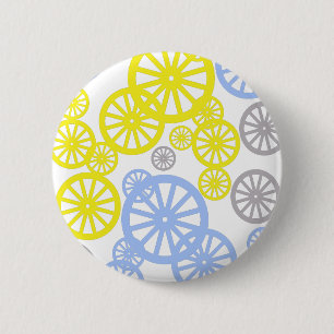 Bóton Redondo 5.08cm Produto Funky Happy Wheel Circle