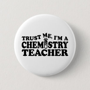 Bóton Redondo 5.08cm Professor da química