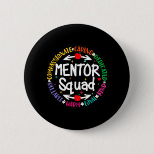 Bóton Redondo 5.08cm Professor Mentor Inspira Influencia Treinar Volta 