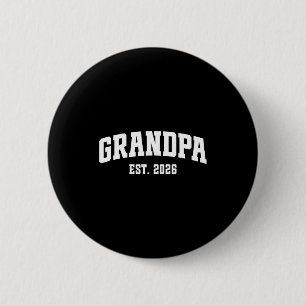 Bóton Redondo 5.08cm Promovido a Avô Est. 2026 Avô Bebê Anúncio