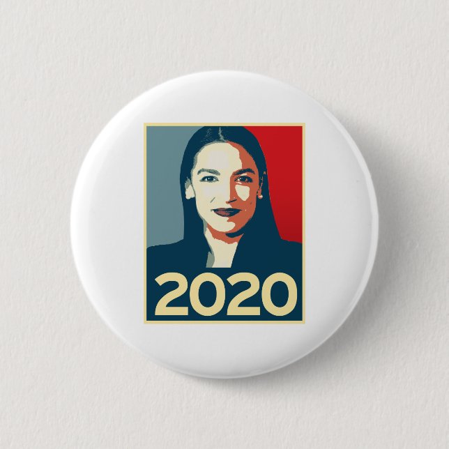 Bóton Redondo 5.08cm Propaganda AOC 2020 (Frente)