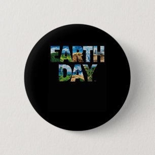Bóton Redondo 5.08cm Proteção Ambiental do Dia da Terra Salvar Árvore &