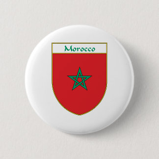 Bóton Redondo 5.08cm Protetor da bandeira de Marrocos